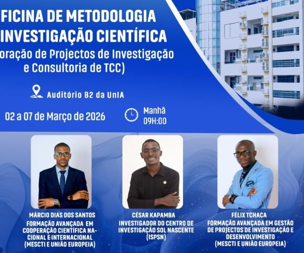 UnIA promove IIª Edição da Oficina de Metodologia de Investigação Científica